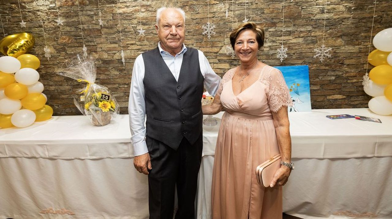 Adelina y Francesco, 50 años de casados