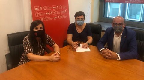 Reunión de representates del PSOE sobre el colectivo de emigrantes retornados