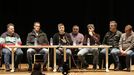 Rueda de prensa del sector bateeiro sobre el conflicto de la mejilla. Alex Tubo habla de la persecucin que sufre el sector