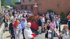 O Barco celebra el d�a grande de las Festas de Santa Rita