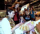 Una palilleira, el ao pasado en Fitur. 