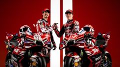 Los pilotos del equipo Ducati Lenovo Team de MotoGP para 2026, Francesco Bagnaia y Marc M�rquez