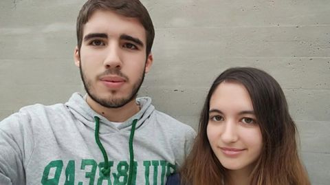 Iv�n Fern�ndez y �ngela L�pez, creadores de la aplicaci�n
