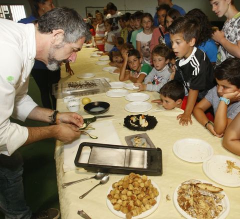 Un momento de la �masterclass� de Pepe Solla. 