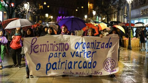 Manifestacin del 8M en Ourense