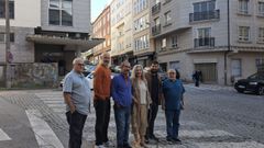 Familiares de los Carballo y miembros de Memoria Hist�rica Democr�tica, ante los juzgados de Ferrol