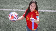 L�a Arufe a�adi� a su amplia colecci�n de medallas la de campeona de Europa.