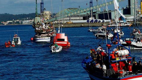 Procesiones de la Virgen del Carmen en A Coru�a