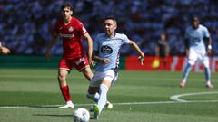 Iago Aspas, en el Celta-Getafe de la primera jornada de la presente liga.