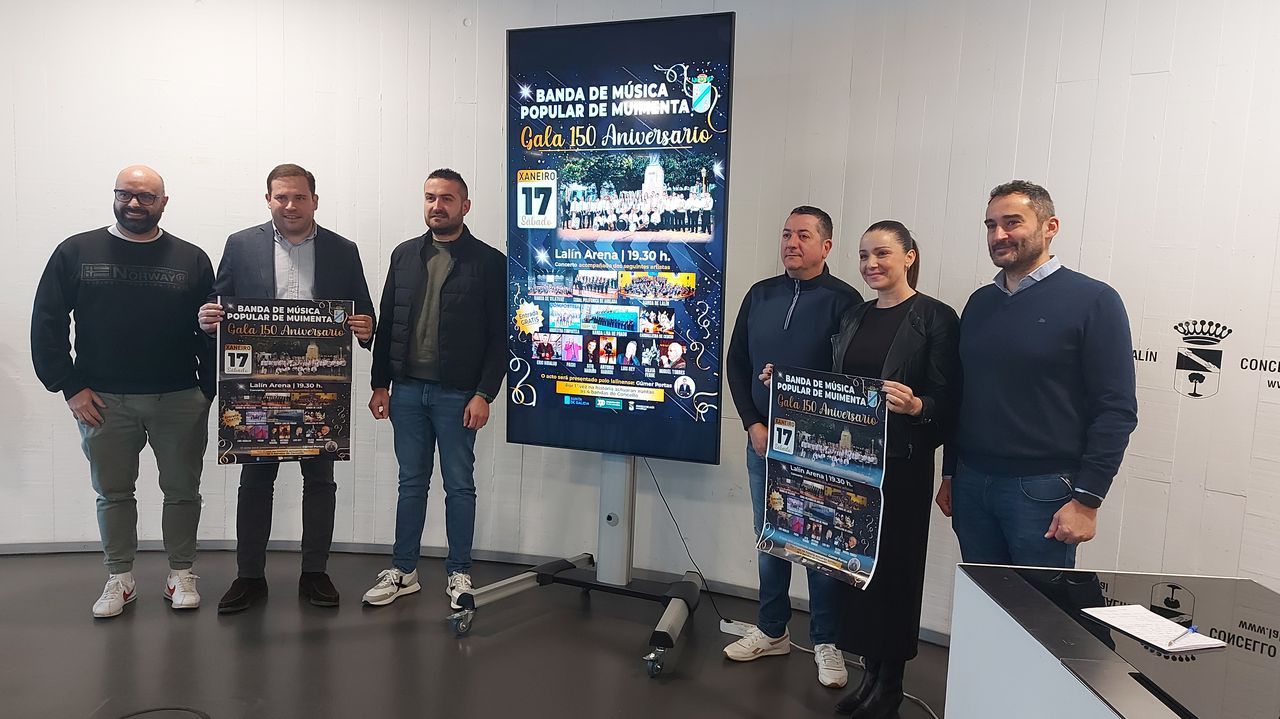 La Banda de Muimenta pone el broche a su 150 aniversario con un concierto único e histórico