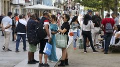 Ferrol se llena con los turistas de un crucero