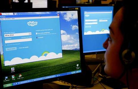 Skype tiene 300 millones de usuarios activos.