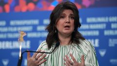 La cineasta belga de origen rumano Teodora Ana Mihai, que dirige �Heysel 85�.