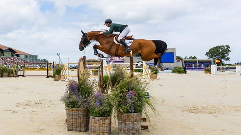 Instant�nea del CSI 3* de A Coru�a celebrado el pasado verano en Casas Novas.