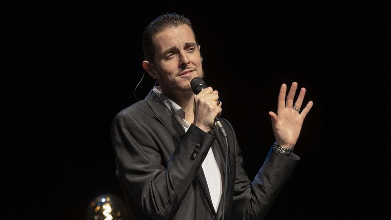 Antonio Barros en su gira iAlma Tour