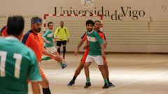 El Campeonato de Espa�a de f�tbol sala para personal administrativo se desarrolla en el Campus de Ourense