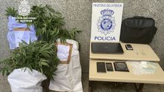 Operaci�n contra la venta de estupefacientes de la Polic�a Nacional en Ourense