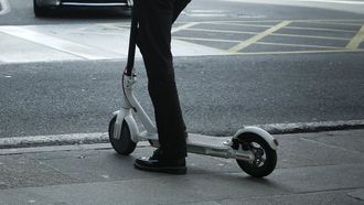 Imagen de archivo de un patinete el�ctrico