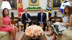 Las im�genes de la visita de los reyes de Espa�a a la Casa Blanca