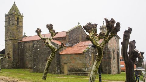 Iglesia de Santa Mara das Areas, en Fisterra