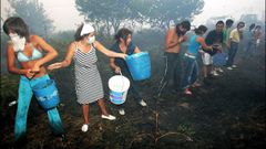 As� fue la lucha de los vecinos contra la ola de incendios del 2006