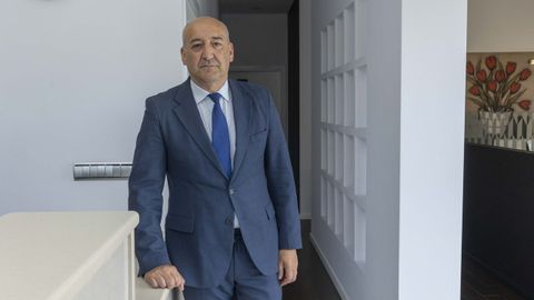 Jos� Becerra, presidente de la Asociaci�n Galega de Empresas de Servicios Funerarios (AGESEF)