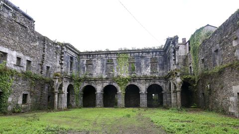 Dependencias del monasterio de Monfero, en las que el p�blico no puede entrar
