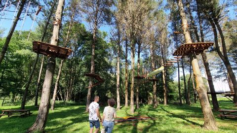 El parque de turismo activo Lucus Aventur abri hace poco en Lugo