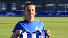 Marisa Garc�a, jugadora del D�por Abanca