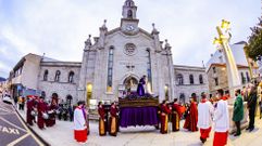 Jueves Santo en Vimianzo: la procesi�n del Cristo Flagelado, en im�genes