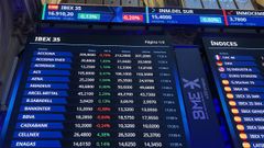 El Ibex 35 en la jornada del martes 24 de marzo.