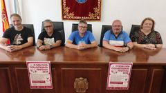 Presentaci�n de Son dos Colleiteiros en el Concello de Ribadavia