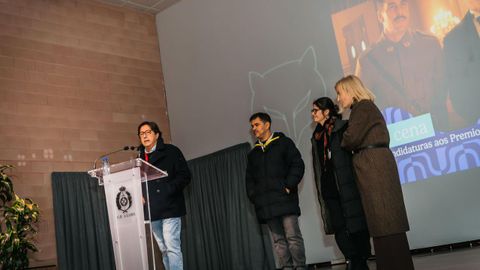 Presentaci�n de �La cena� en el centro penitenciario de A Lama