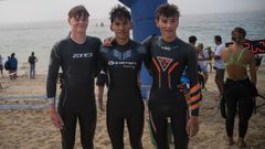 Trigsima edicin de la Travesa a Nado Praia de Coroso