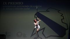 Entrega dos Premios Estatuto de Galicia que concede a Deputaci�n de Ourense.