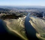 El plan de Portos prev� el dragado del canal de navegaci�n del L�rez hasta el puente de la AP-9.