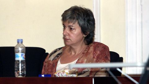 Dolores Vzquez en el juicio por Roco Wanninkhof en el que fue condenada como asesina injustamente