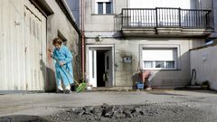 Un reguero de destrozos