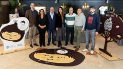 La conselleira de Medio Rural, en el centro, particip ayer en las jornadas sobre la castaa