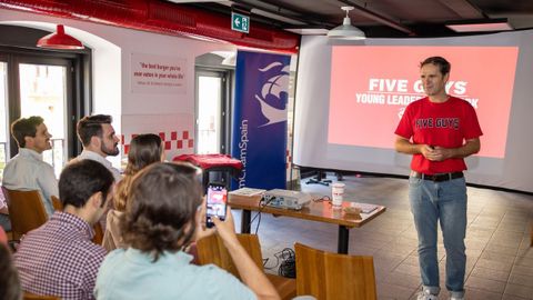 Daniel Agromayor, director general de Five Guys.