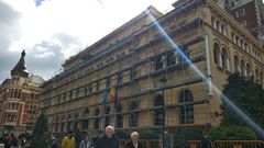 Palacio de Presidencia del Gobierno del Principado de Asturias, en la calle Su�rez de la Riva esquina con Marqu�s de Santa Cruz, en Oviedo
