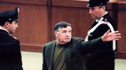 Riina, en una foto de archivo