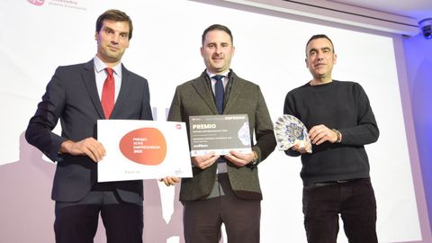 David Camba, de Birdmind, recibi� el premio al Joven Empresario del a�o