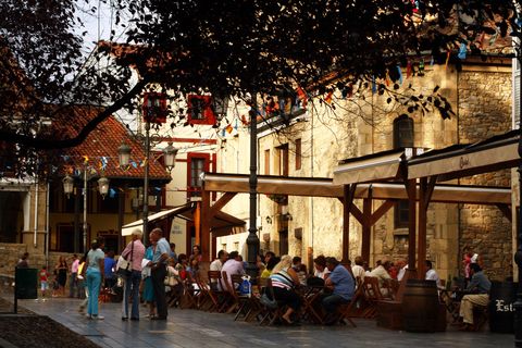 Plaza de El Carbayedo en Avilés