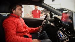 El snowboarder asturiano V�ctor Gonz�lez