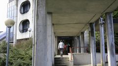 Imagen de uno de los pabellones de la Escola Polit�cnica Superior de Lugo.