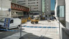 Imagen de archivo de las obras del CHUO