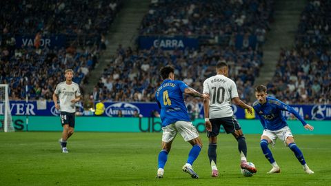 Las mejores im�genes del Real Oviedo ante el Real Madrid