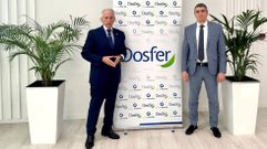 Jos� Manuel Fern�ndez Alvari�o, presidente del Grupo Alvari�o, y Sergio Fern�ndez, consejero delegado de la consultora Dosfer