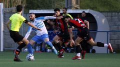 El incidente se produjo mientras Cidade de Ribeira y Lal�n disputaban el encuentro de liga.